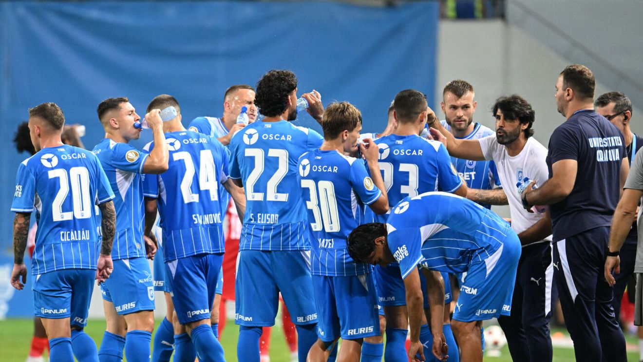 Cum va arăta primul 11 al Universităţii Craiova la derby-ul cu Dinamo. Campioana menajează titularii pentru returul cu Levski