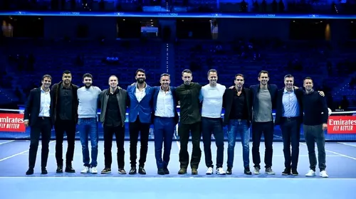 Imaginea finalului de an în tenisul românesc! Horia Tecău, onorat la Turneul Campionilor de la Torino alături de mai multe staruri retrase din activitate | FOTO