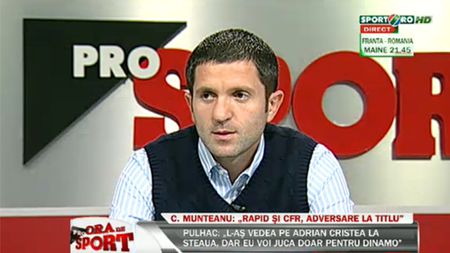 LIVE VIDEO** Cătălin Munteanu este ACUM invitatul lui Dan Filoti la "Ora de ProSport"!** Pune-i o întrebare AICI!