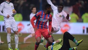 Steaua, amendată cu 15.000 de lei de Comisia de Disciplină pentru incidentele de la meciul cu Concordia Chiajna