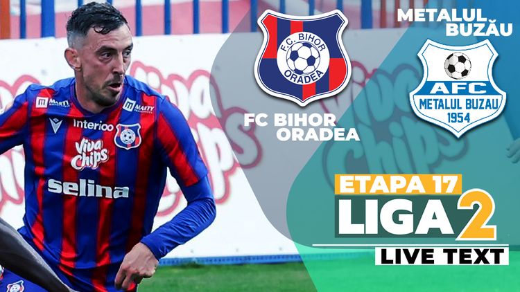 FC Bihor câștigă pe final cu Metalul și termină anul pe podiumul Ligii 2. Buzoienii dau unul dintre liderii clasamentului golgheterilor și continuă să spere la play-off