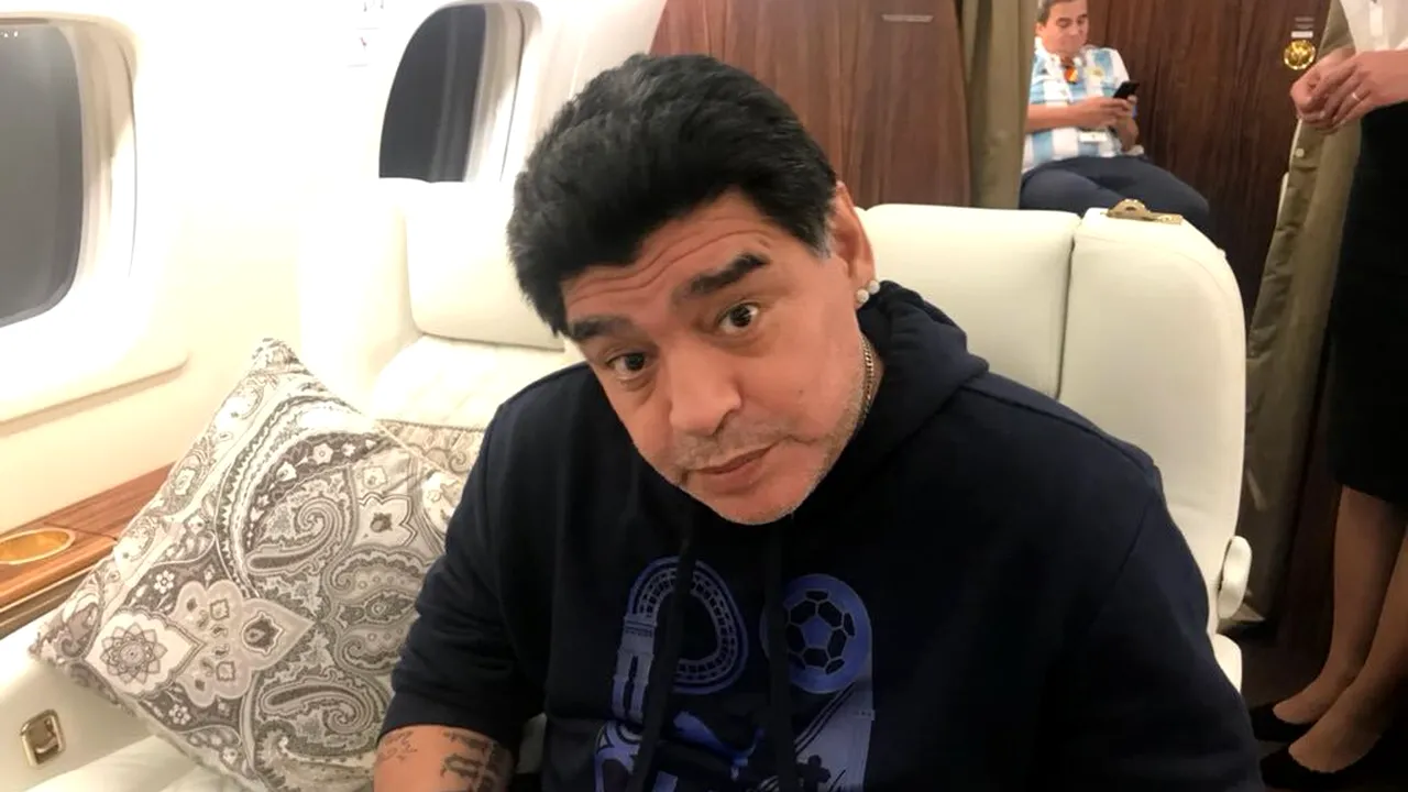 FOTO | Cum explică Maradona comportamentul ciudat din timpul meciului Nigeria - Argentina și ce diagnostic i-au pus medicii după ce a ajuns la spital: 