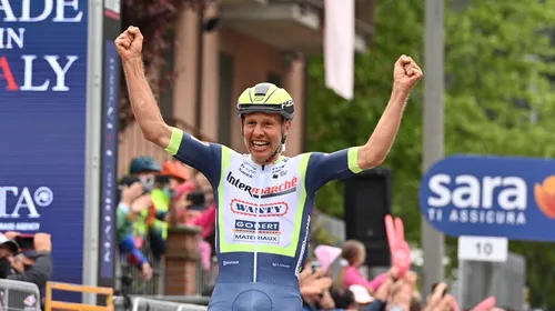 Taco van der Hoorn a dat marea lovitură în Turul Italiei! „WTF, voi reuși!”