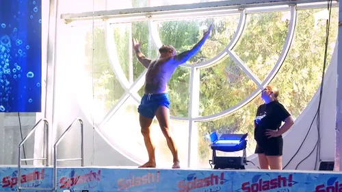 Giani Kiriță, în formă maximă la antrenamentele pentru Splash! Dinamovistul își „terorizează” colegii cu buna sa dispoziție