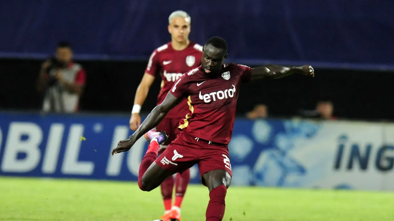 Nana Boateng, ofertă din Arabia Saudită! Reacția oficialilor de la CFR Cluj când au aflat suma oferită pentru mijlocașul ghanez