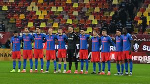 FCSB vede galben în fața ochilor: 8 fotbaliști riscă să rateze returul cu Lyon!