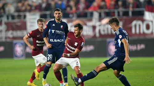 Rapid București - FC Botoșani 1-1, în etapa a 13-a din Superliga | Băieții lui Adrian Mutu scot un punct după ce au fost conduși