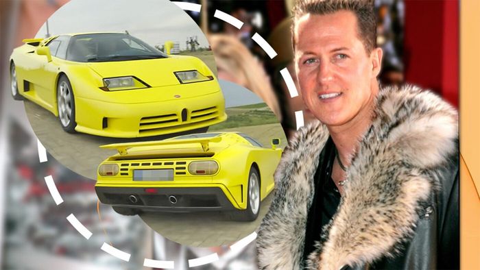 Sârbii scriu despre mașina Bugatti de peste 2.500.000 de euro a lui Michael Schumacher care a ajuns la un cumpărător secret din România