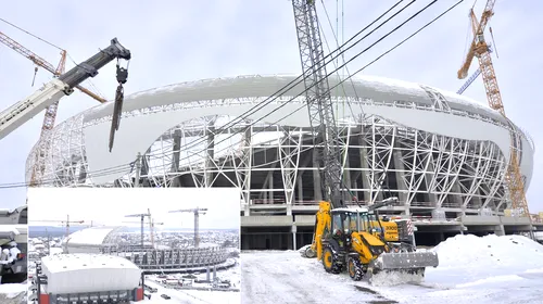 FOTO | O nouă „bijuterie” apare pe harta Ligii 1! Cum arată super-stadionul din Craiova cu 3 luni înainte de finalizare