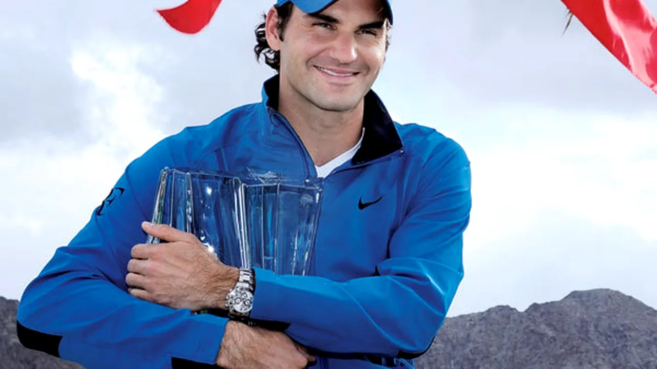 Roger Federer s-a calificat în finală la Madrid