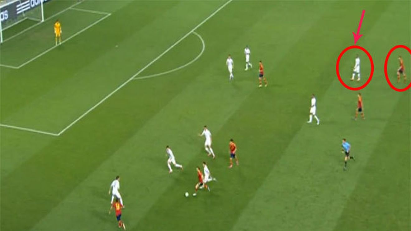 "Ce a făcut el e pur și simplu DEZGUSTĂ‚TOR! Asta spune tot!"** FOTO Francezul pus la zid de un rival după înfrângerea cu Spania