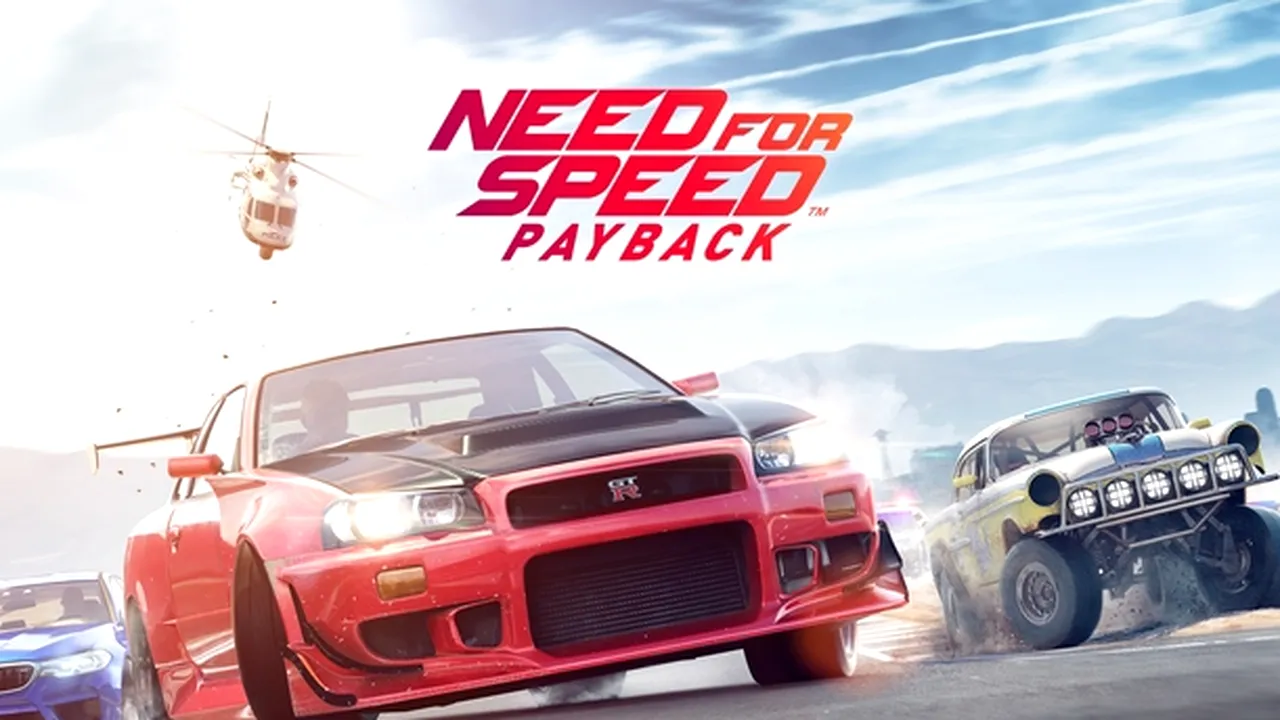Need for Speed Payback - lista completă a mașinilor din joc