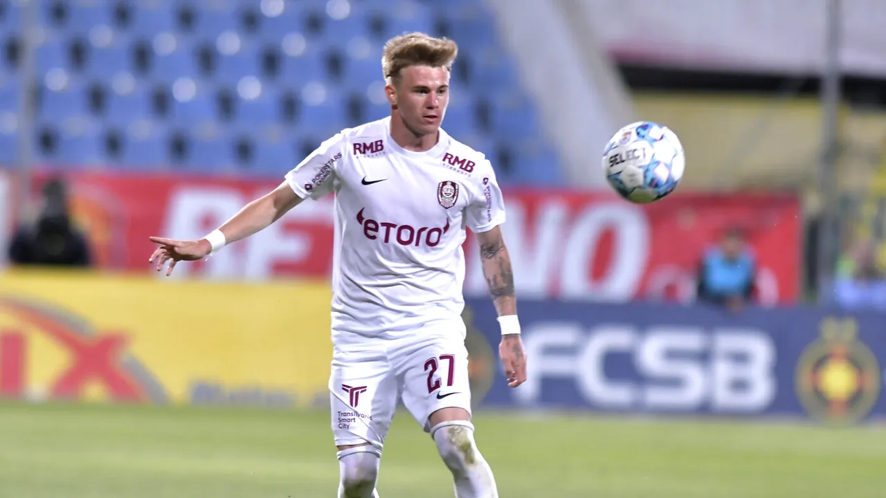 Claudiu Petrila, noul caz Alex Mitriță? Fotbalistul de la CFR Cluj ar putea să își rateze cariera pentru dolarii din MLS: „Are oferte din SUA și Spania”