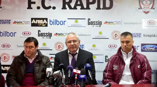 Manea: „Adrian Zamfir va ceda gratuit acțiunile FC Rapid unui grup de patru suporteri”