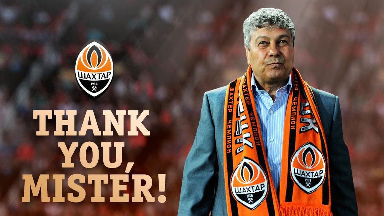 "Bravo, Mister! Mulțumim". Mesajul Șahtiorului la despărțirea de Mircea Lucescu, omul care a rescris istoria clubului din Donețk