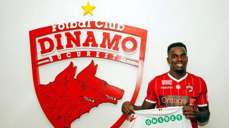OFICIAL | Dinamo a rezolvat problemele din apărare! Mezague a semnat cu roș-albii