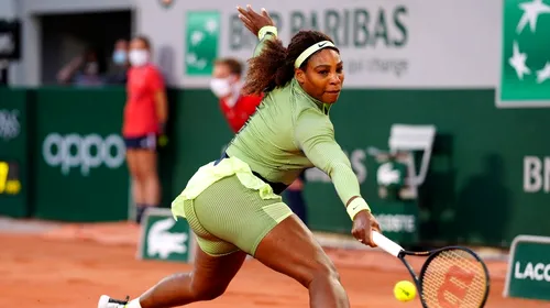 Serena Williams, decizie radicală după eliminarea de la Roland Garros: „Nu mă voi înscrie la niciun turneu!”