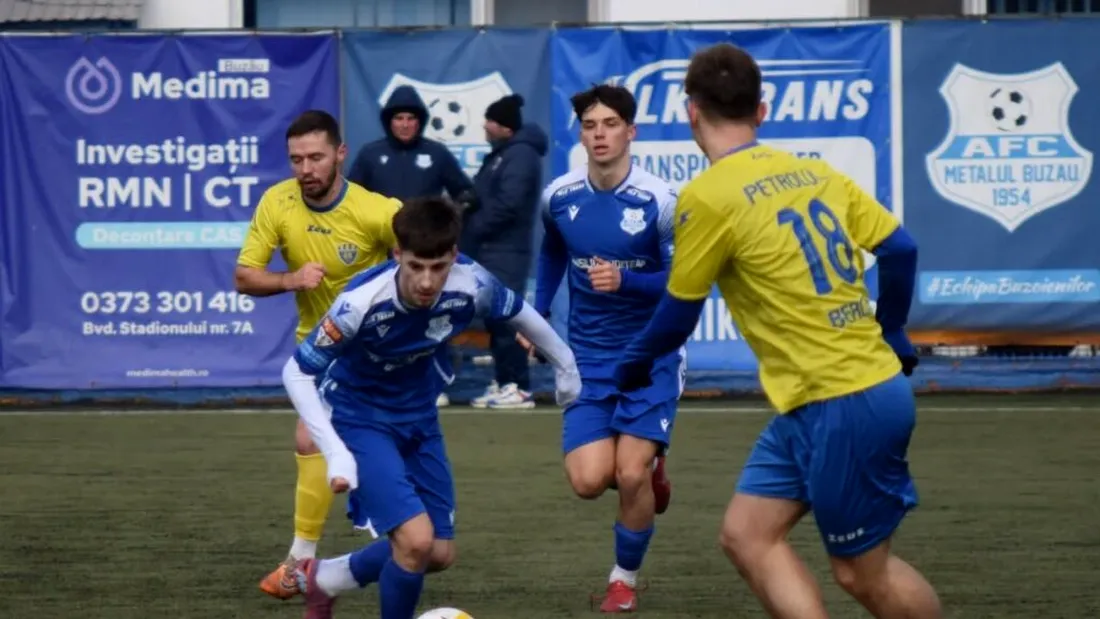 Metalul Buzău, o victorie și o înfrângere în cele două amicale disputate într-o zi