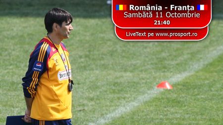 Andone: "Pițurcă nu își joacă postul în meciul cu Franța"