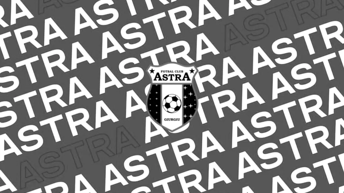 OFICIAL | Astra a fost retrogradată în ultima ligă din Giurgiu. Fosta campioană a României a abandonat Liga 3, iar rezultatele din acest sezon, numai eșecuri usturătoare, i-au fost anulate