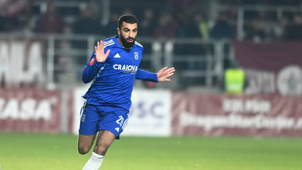 Adrian Mititelu jr. confirmă ProSport: Yassine Bahassa a fost exclus din lot pentru meciul dintre FC U Craiova și Dinamo! „A întârziat câteva zile!”