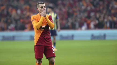 Alex Cicâldău, „tăvălit” de turci după ultimul meci al lui Galatasaray: „Nu a contribuit cu nimic la jocul echipei!”. Pe ce loc a ajuns formația românului în campionatul Turciei