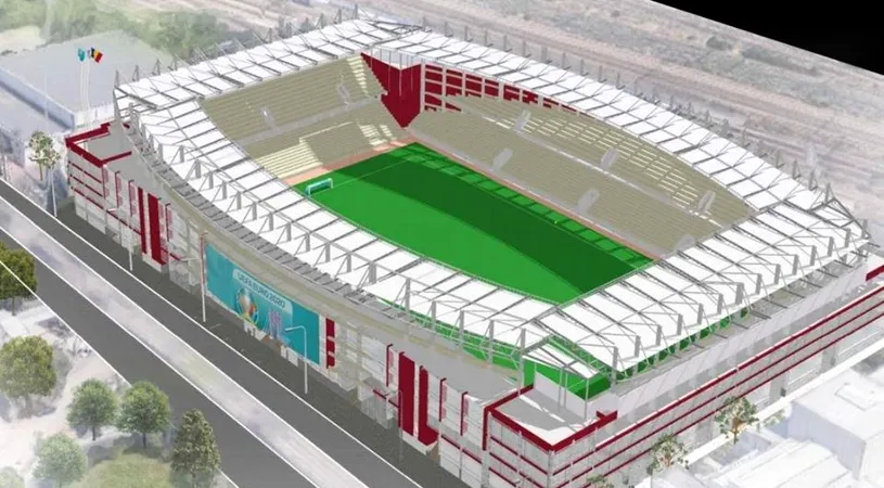 Noul stadion Giulești - ”Valentin Stănescu” va avea altă denumire! Peluzele, tribunele și lojele vor purta nume ale sportivilor de legendă ai clubului Rapid