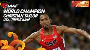 CM DE ATLETISM |  Marian Oprea, locul șase în finală. Taylor, croit pentru aur: americanul este al doilea triplusaltist încoronat în finală mondială cu o săritură de peste 18 m. S-a apropiat la 8 cm de recordul lui Edwards