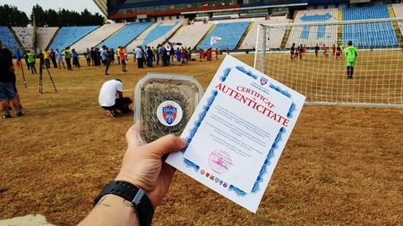 Ultima șansă pentru steliști! Steaua a anunțat că mai pune la dispoziție 1000 de suveniruri: gazon și certificat de autenticitate. Cum poți intra în posesia lor

