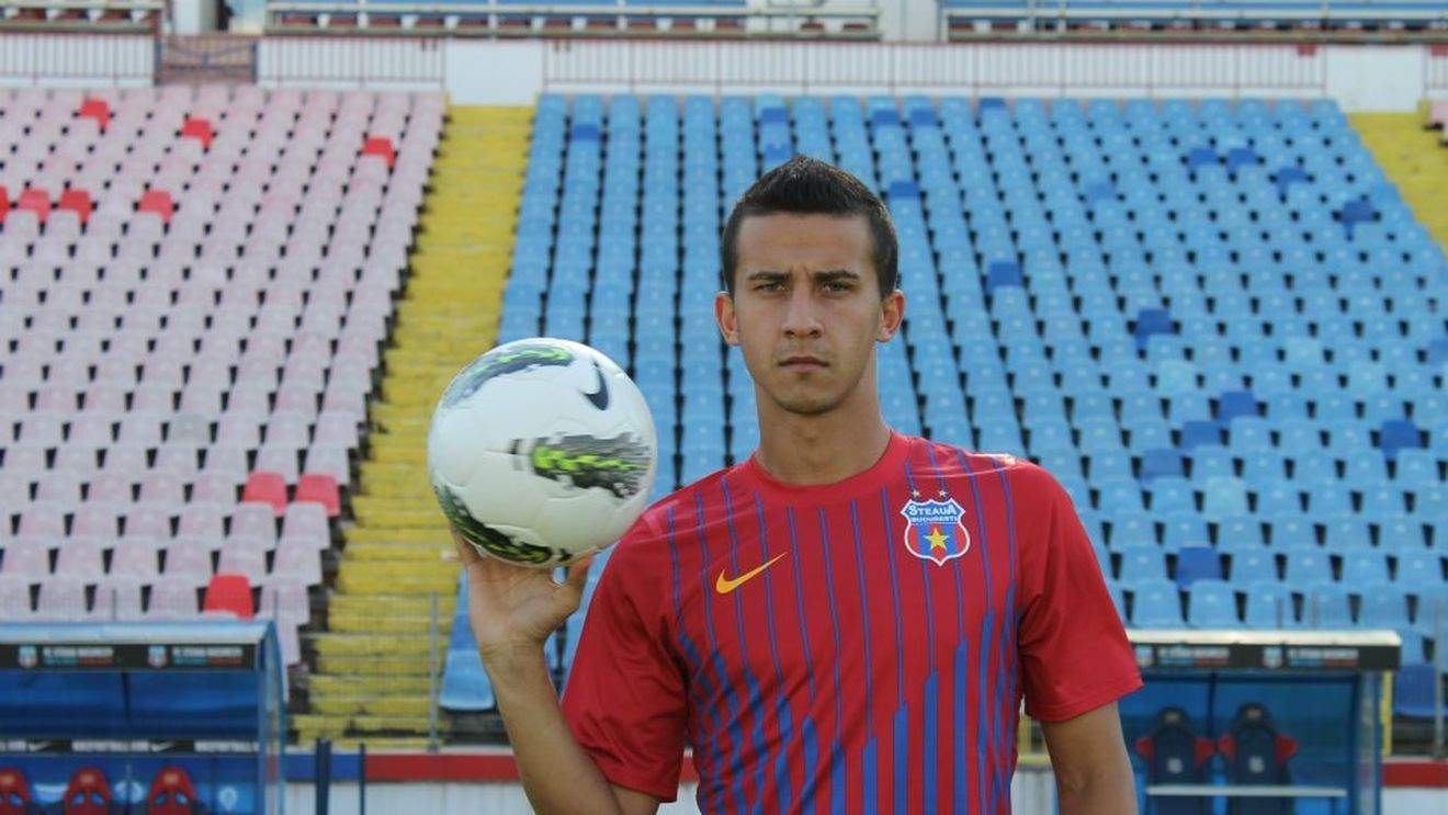 FOTO Georgievski va purta numărul 17 la Steaua! "Am venit la cel mai puternic club din România!" Mesajul pentru fani: