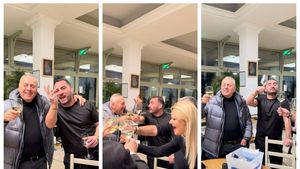 De la „regizorul" petrecerilor cu folcloriste, un nou party de Oscar. Gheorghe Ştefan, show total cu Pescobar: vin şi blonde din belşug, pe ritmuri de manele!