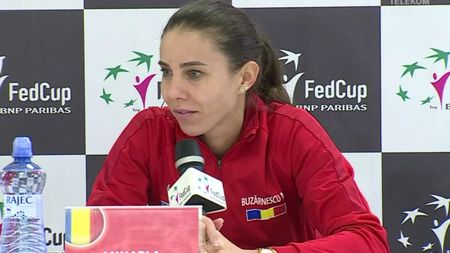 Cehia - România, Fed Cup | Mihaela Buzărnescu trage concluziile: "Nu am ce să-mi reproșez, nu m-am gândit vreo clipă că voi pierde"