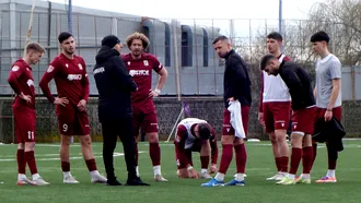 CSC Dumbrăvița a intrat în cantonament cu 24 de jucători, în satul ”dacilor liberi”