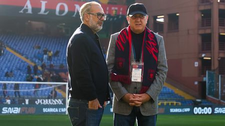 „Șucu e lângă noi”. Unul dintre cei mai buni fotbaliști de la Genoa, impresionat de patronul din România