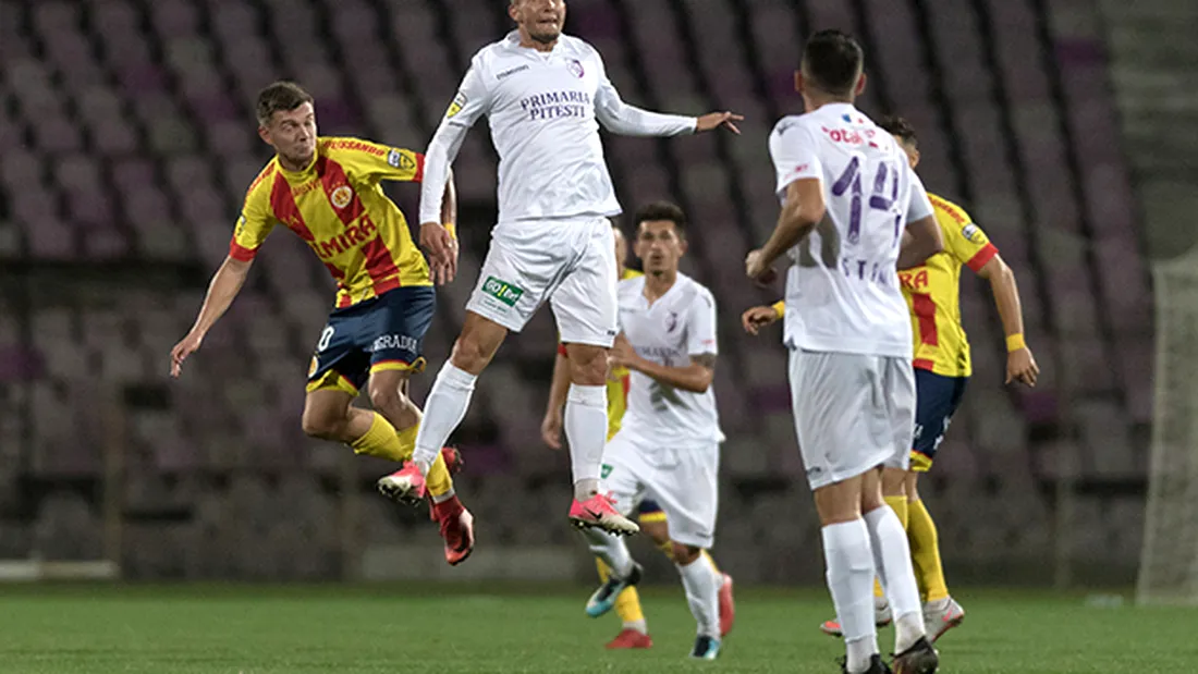 FC Argeș va îmbrăca tricouri de colecție la meciul cu ACS Poli.** FOTO | Echipamentul dedicat gloriilor clubului piteștean
