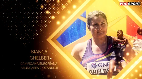 Moment de bucurie oferit de Bianca Ghelber. După mult timp, România revine cu medalii în atletism | VIDEO