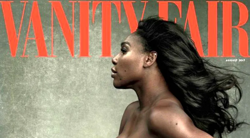SURPRIZĂ‚ | Serena Williams a acceptat să pozeze goală pentru Vanity Fair, deși este însărcinată în luna a șasea. FOTO