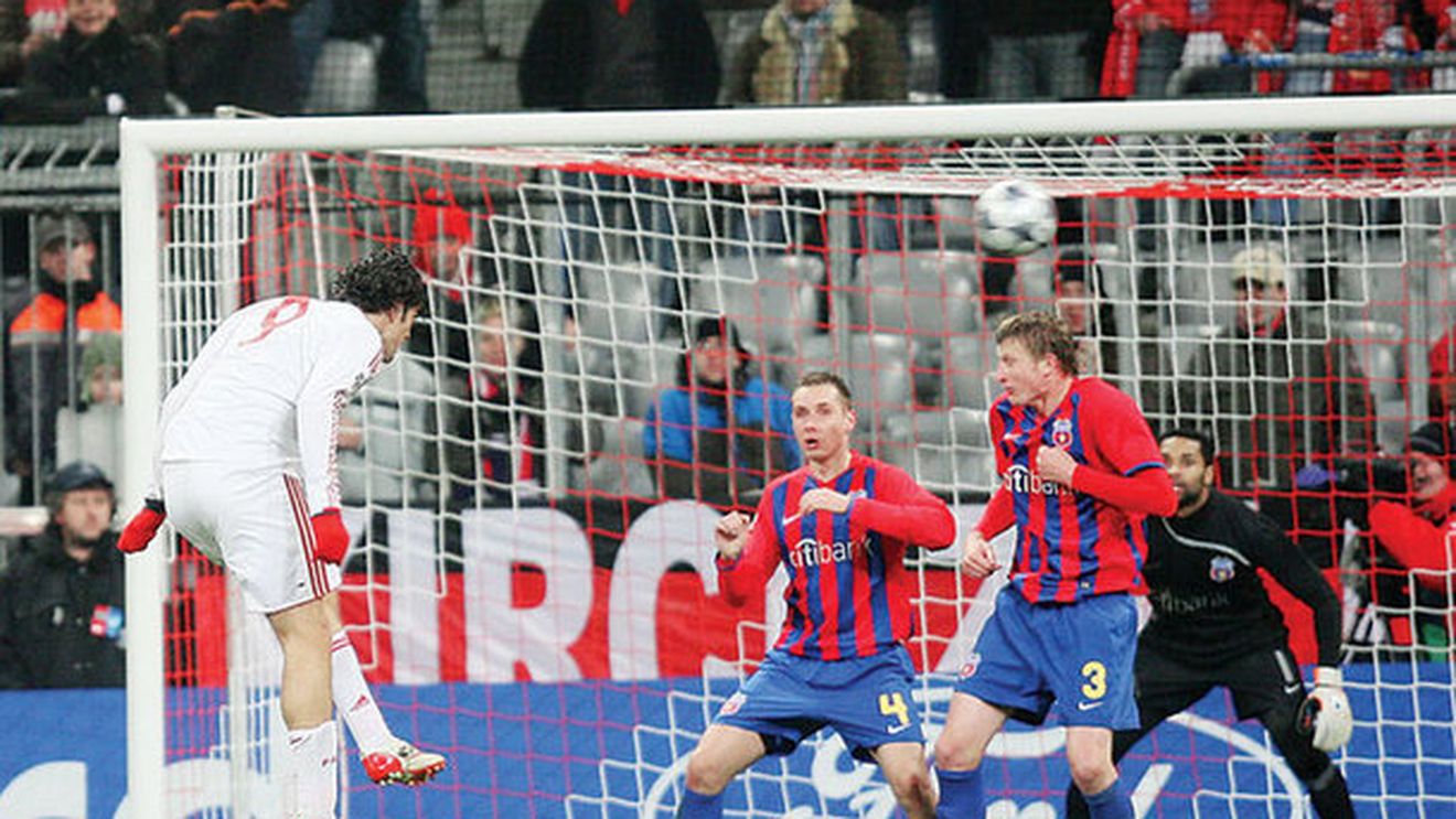 Steaua, îngenuncheată pe "Allianz Arena" acum două sezoane! Va rezista "autobaza" lui Cîrțu? / VIDEO