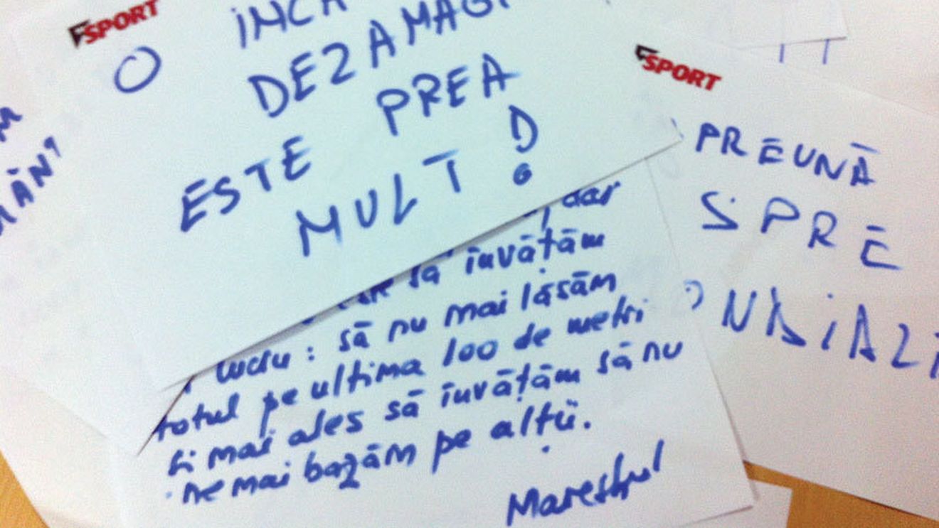 Prin intermediul ProSport, fanii naționalei le-au scris mesaje de încurajare tricolorilor: "Nu vrem încă o dezamăgire!"