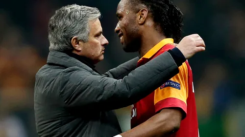 Ofertă de nerefuzat pentru Drogba! Ce propunere i-a făcut Mourinho jucătorului de 35 de ani