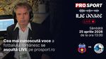 Ilie Dobre comentează LIVE pe ProSport.ro meciul Steaua – Corvinul Hunedoara, sâmbătă, 25 aprilie 2026, de la ora 13:00