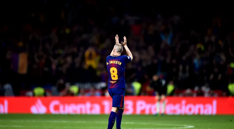 Andres Iniesta ar putea reveni la Barcelona! Fostul căpitan al catalanilor a făcut anunțul: „Mi-ar plăcea să mă întorc acolo”