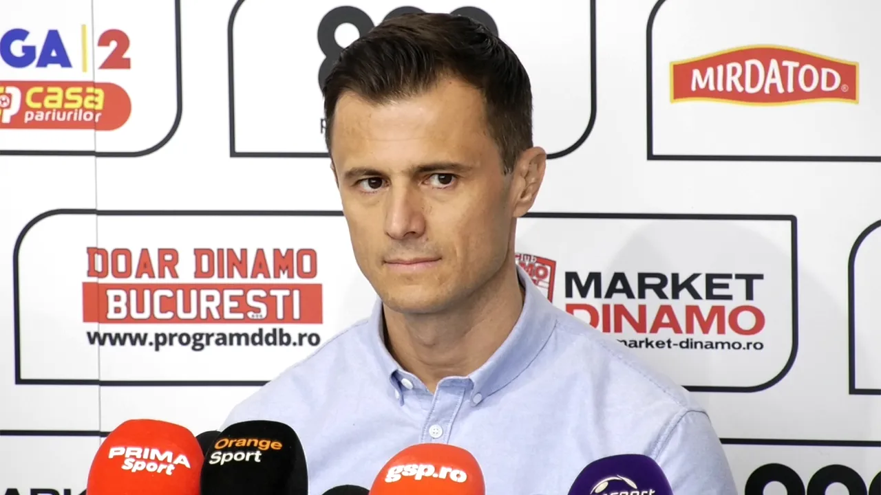 Prima reacție a lui Andrei Nicolescu după ce a fost numit în funcția de administrator special la Dinamo: „Intrăm într-o zonă de normalitate”. Care este relația cu Sorin Preda, cel mai nou acționar din cadrul clubului: „Discutăm!” | EXCLUSIV