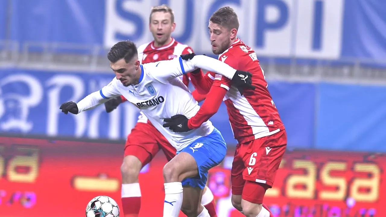 Universitatea Craiova - Dinamo 1-0 | Andrei Ivan, „eroul” oltenilor în derby-ul cu rivala din Capitală