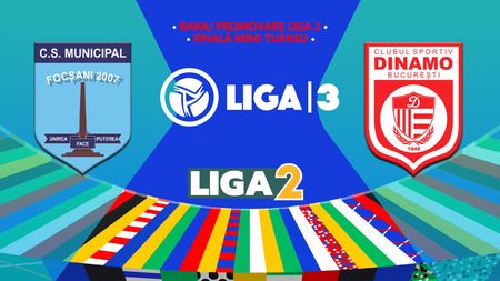 S-a decis ultima promovată în Liga 2 | CSM Focșani obține biletul pentru divizia secundă! Victorie fără emoții în finala contra CS Dinamo