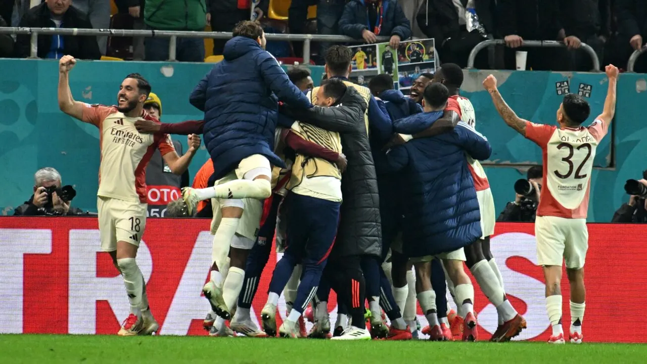 „Visează la o performanță istorică”. Francezii nici nu concep ca Lyon să nu o elimine pe FCSB și vorbesc despre câștigarea Europa League