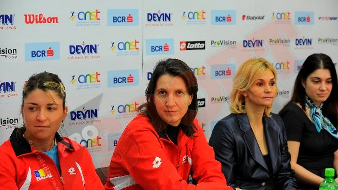 FOTO România și-a prezentat echipa cu care va participa la Fed Cup