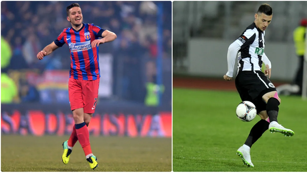 Comparație Lemnaru vs Chipciu. Cum s-a descurcat vârful dorit de Reghecampf în partida cu Steaua