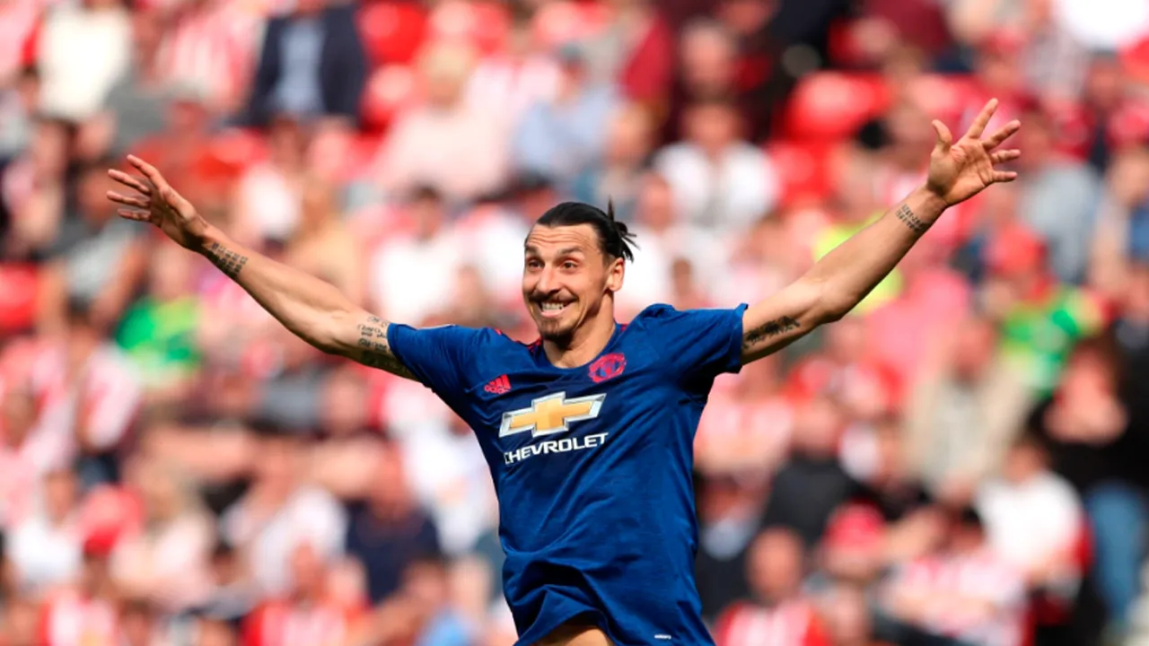 Vine Zlatan! Manchester United și-a făcut încălzirea cu Sunderland înainte de întâlnirea cu Stanciu și Chipciu din Europa League. 