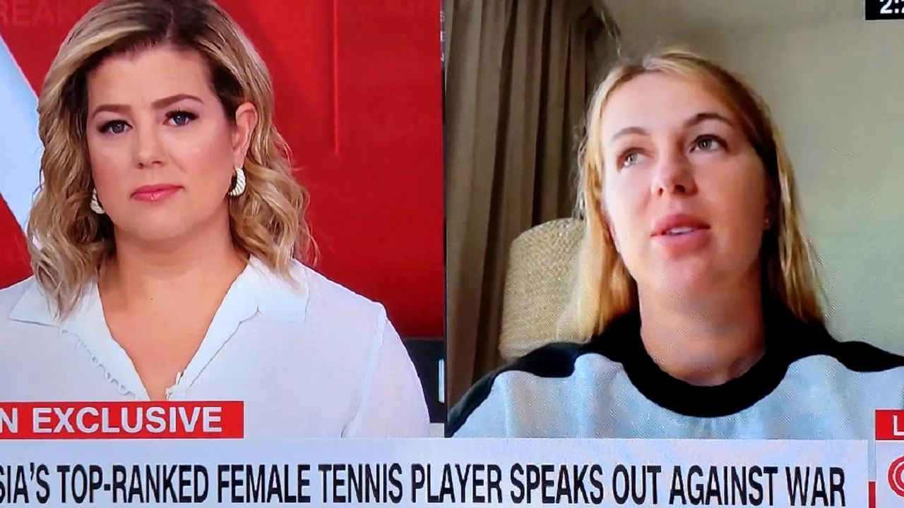 Sfidarea supremă la adresa lui Vladimir Putin! Cea mai bună jucătoare de tenis a Rusiei a intrat în direct la CNN și a îndemnat la revoltă: „Ieșiți cât mai mulți!